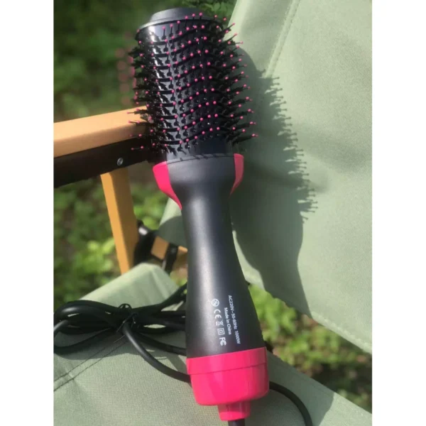 Escova de Cabelo Secadora Elétrica Alisador - Imagem 3
