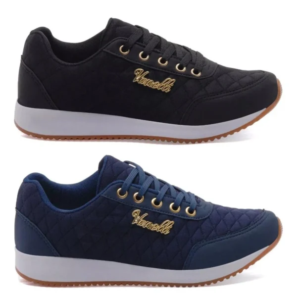 Kit 2 Tênis Feminino Casual Versátil - Imagem 10