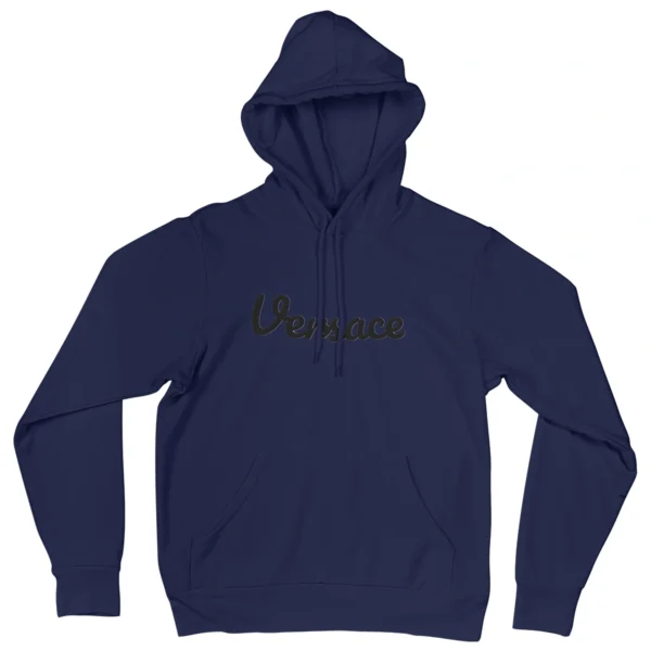 Blusa Moletom Versace Written Com Capuz Premium - Imagem 12