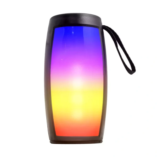 Caixinha De Som Amplificada Bluetooth LED RGB Cartão SD Radio Fm USB - Imagem 2