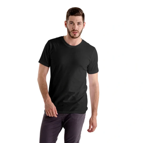 Kit 5 Camisas Masculina Lisa Algodão Premium - Imagem 35