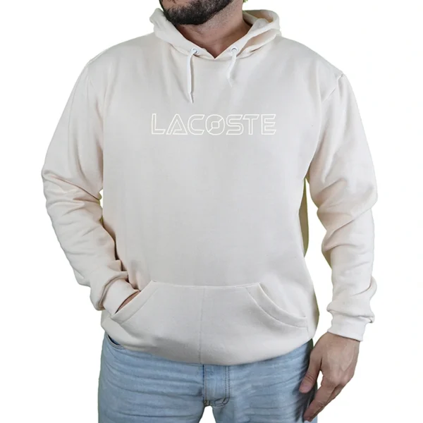 Blusa Moletom Lacoste Com Capuz Premium - Imagem 5