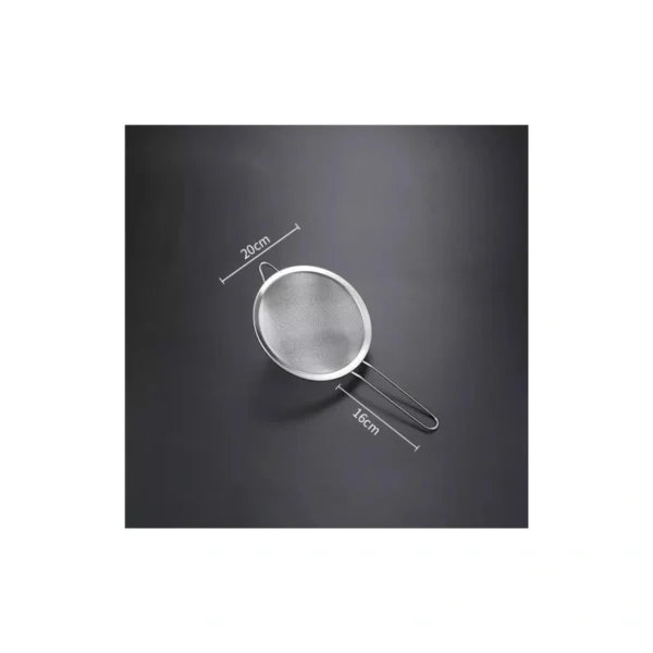 Kit 3 Peneira Coador em aço inox cozinha A7-26 - Imagem 4