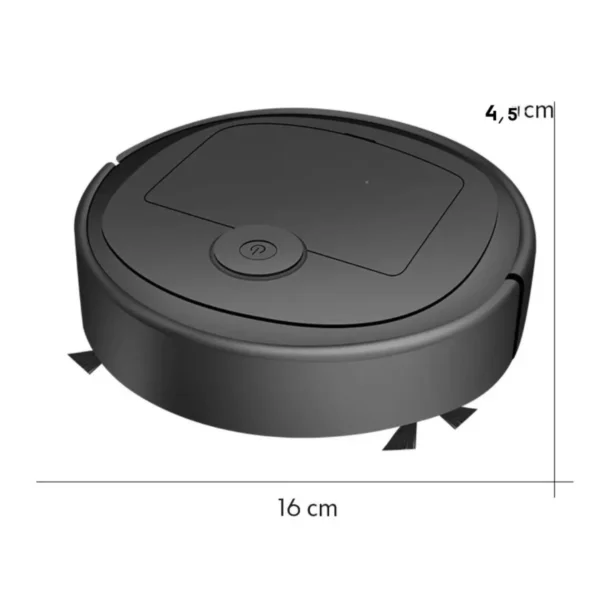 Mini Aspirador De Pó Robô Automático Inteligente Doméstico E Recarregável - Imagem 8