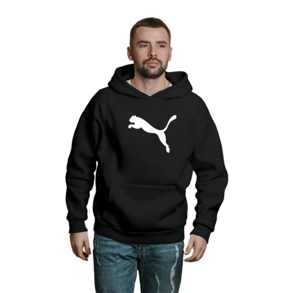 Blusa Moletom Puma Com Capuz Premium - Imagem 2