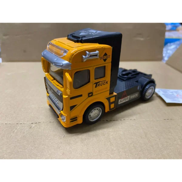 Miniatura Caminhão Carreta Carroceria de Ferro Fricção - Imagem 7