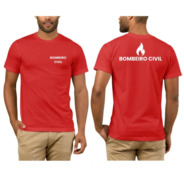 Camiseta Bombeiro Civil Uniforme - Imagem 2