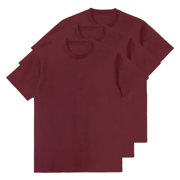 Kit 3 Camisetas Masculina Oversized Básica 100% Algodão Premium Alta Qualidade - Imagem 20
