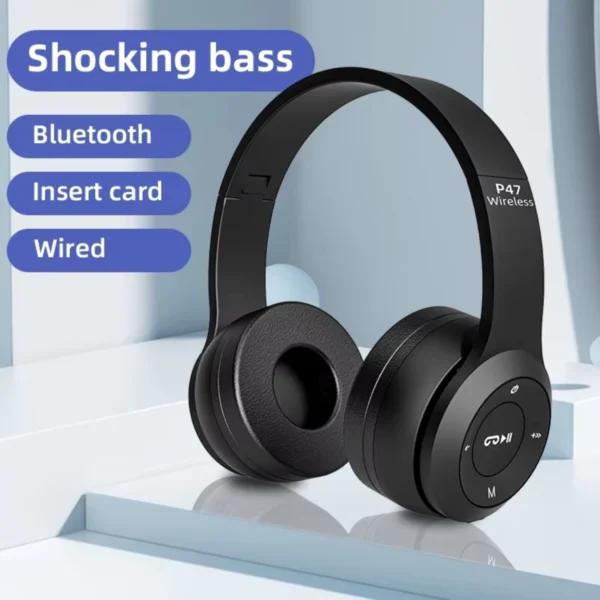Fone de Ouvido Bluetooth Headphone P47 - Imagem 16