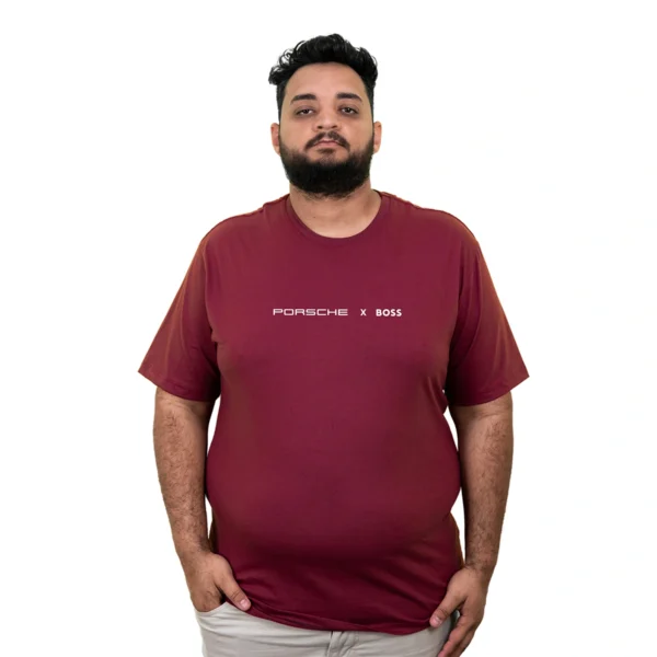 Camisa Masculina Plus Size Hugo Boss Porsche - Imagem 14