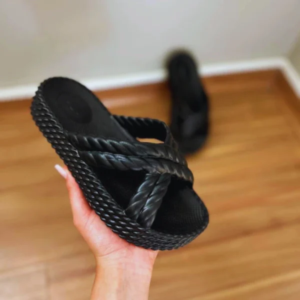 Chinelo Feminino Trançado Nuvem - Imagem 6