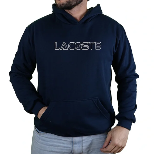 Blusa Moletom Lacoste Com Capuz Premium - Imagem 11