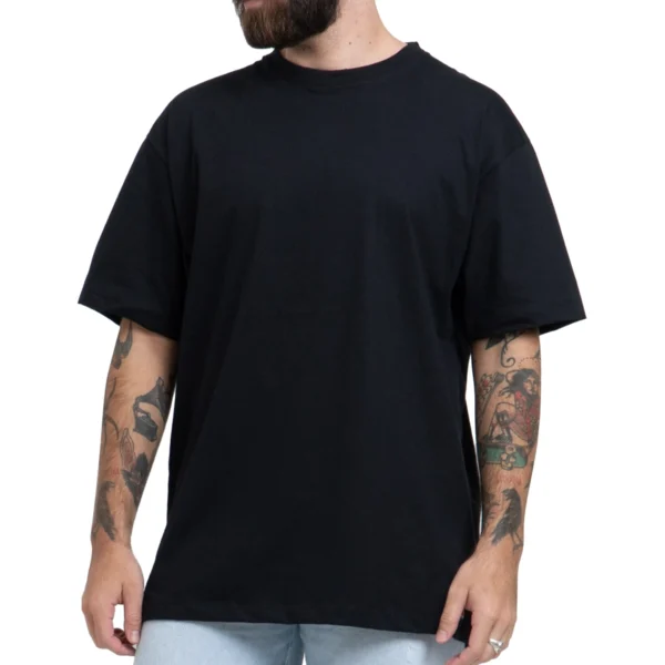 Kit 3 Camisetas Masculina Oversized Básica 100% Algodão Premium Alta Qualidade - Imagem 9