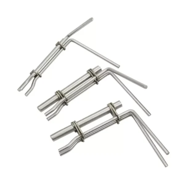 Kit 3 Peças de Ferramentas para Instalação de Vedação de Haste de Pistão Hidráulico