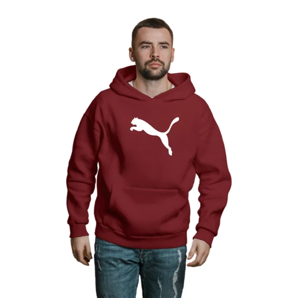Blusa Moletom Puma Com Capuz Premium - Imagem 14