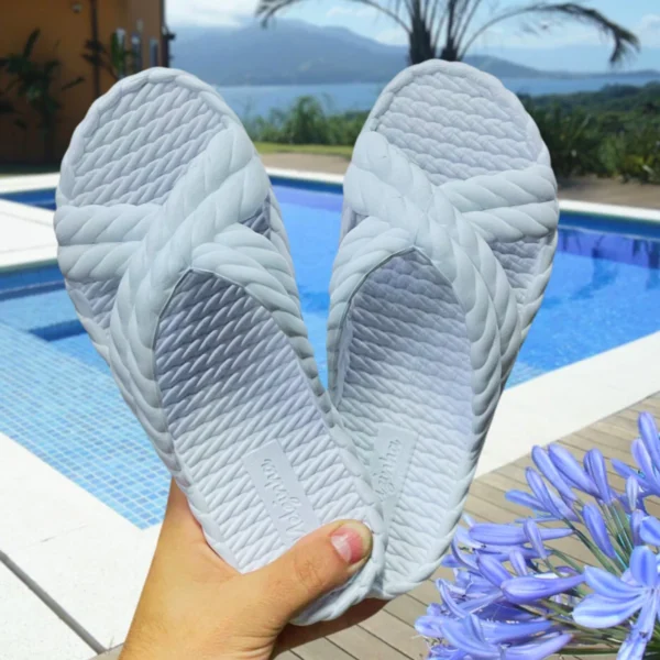 Chinelo Feminino Trançado Nuvem - Imagem 44