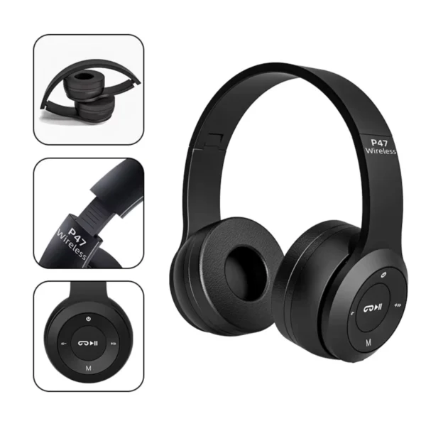 Fone de Ouvido Bluetooth Headphone P47 - Imagem 13