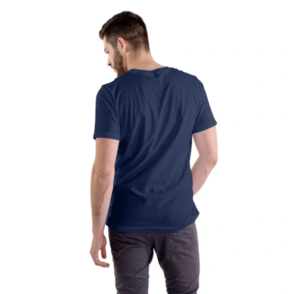 Kit 2 Camisas Masculina Lisa Algodão Premium - Imagem 5