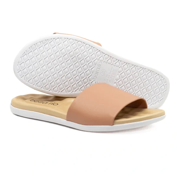 Sandália Feminina Slide Flat Beira Rio - Imagem 18