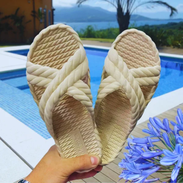 Chinelo Feminino Trançado Nuvem - Imagem 31