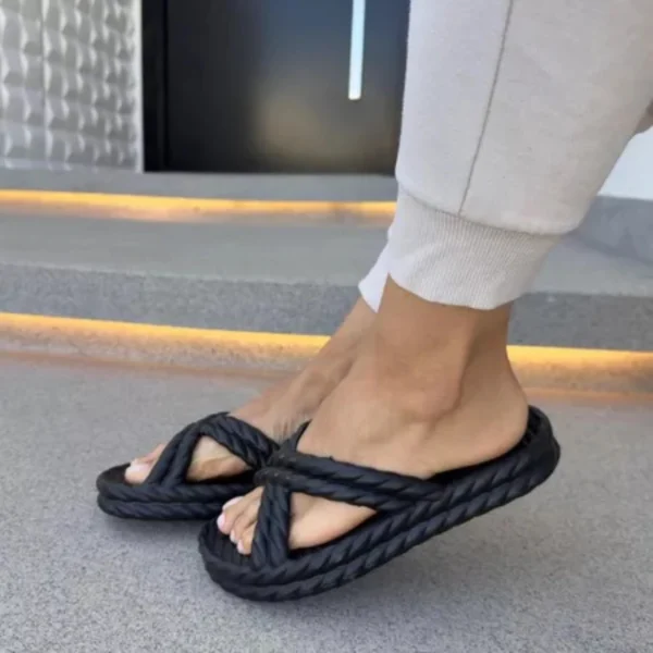 Chinelo Feminino Trançado Nuvem - Imagem 4