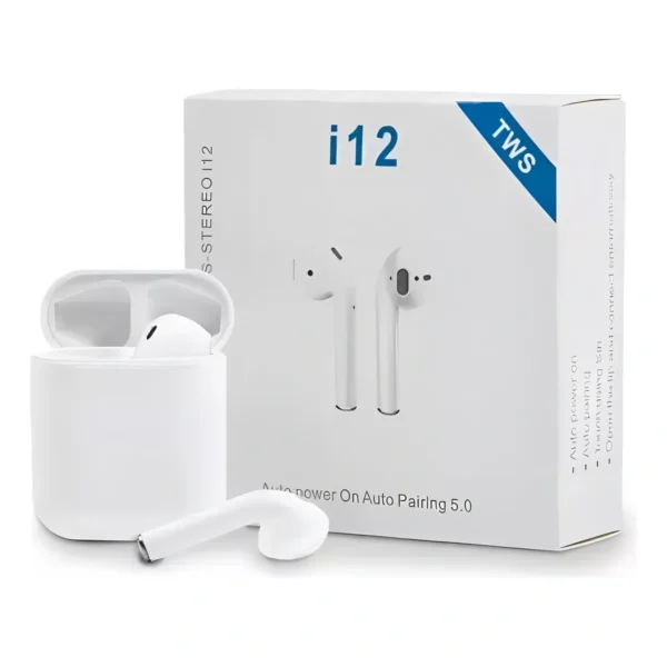 Fone de Ouvido Sem Fio i12 Tws Bluetooth Com Touch Bluetooth 5.0 - Imagem 3