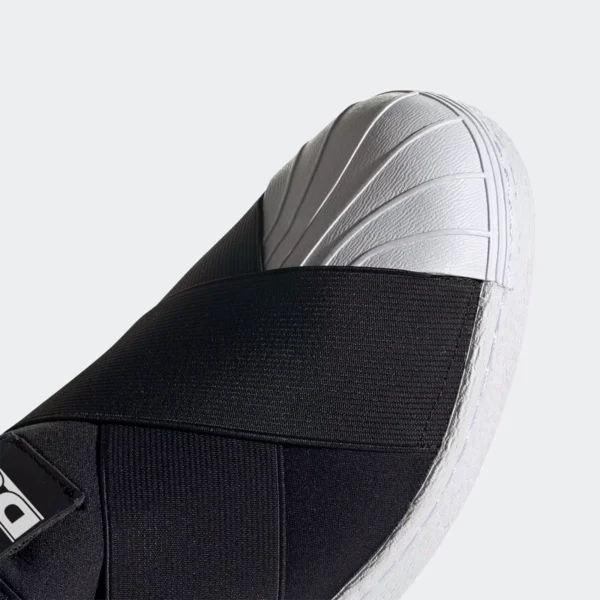 Tênis Feminino Slip-On Elástico Preto - Imagem 7