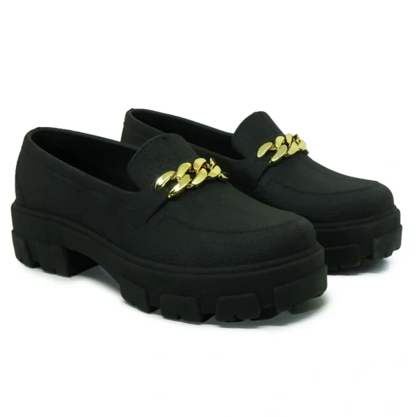 Sapato Feminino Mocassim Tratorado - Imagem 4