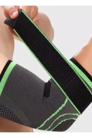 Cotoveleira Ortopédica Compressão Ajustável Academia Epicondlilite Fitness