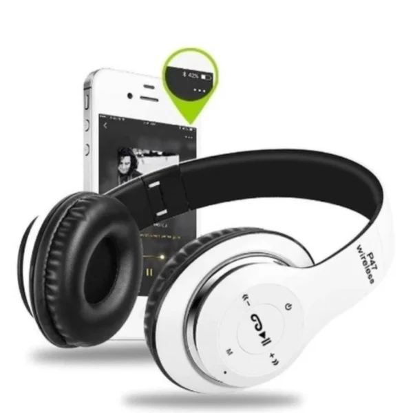 Fone de Ouvido Bluetooth Headphone P47 - Imagem 7