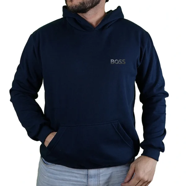 Blusa Moletom Hugo Boss Logo Com Capuz Premium - Imagem 14