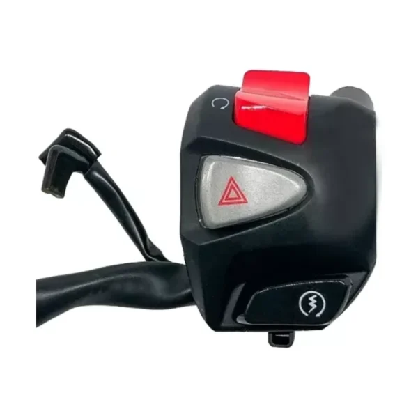 Interruptor Punho de Partida Titan Fan Start 150 160 Com Pisca Alerta - Imagem 4