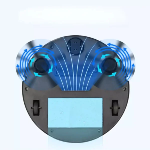 Mini Aspirador De Pó Robô Automático Inteligente Doméstico E Recarregável - Imagem 4