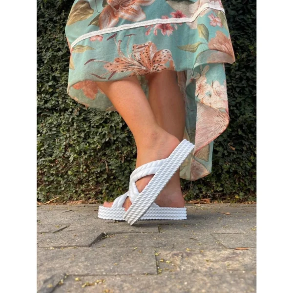 Chinelo Feminino Trançado Nuvem - Imagem 45