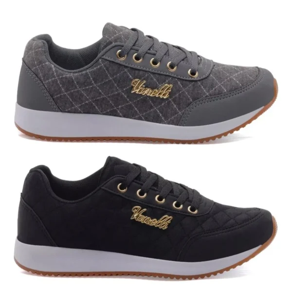 Kit 2 Tênis Feminino Casual Versátil - Imagem 8