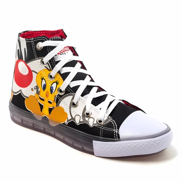Tênis All Star Converse Cano Médio Piu Piu e Frajola - Imagem 6