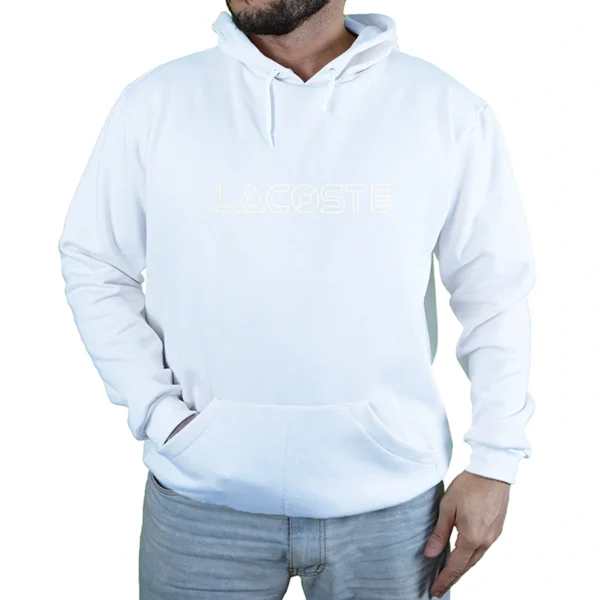 Blusa Moletom Lacoste Com Capuz Premium - Imagem 8
