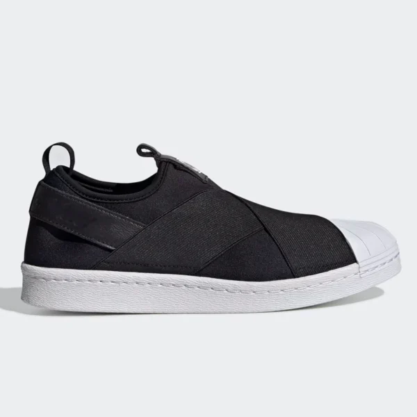 Tênis Feminino Slip-On Elástico Preto - Imagem 2