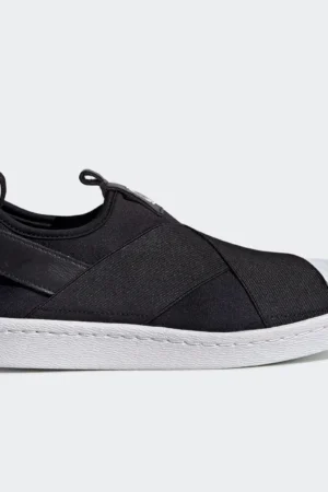 Tênis Feminino Slip-On Elástico Preto