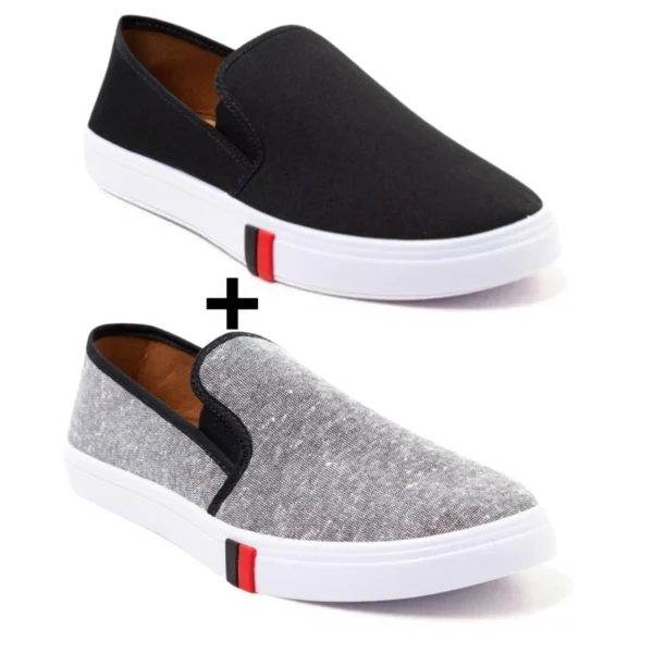 Kit 2 Tênis Iate Slip On - Imagem 5