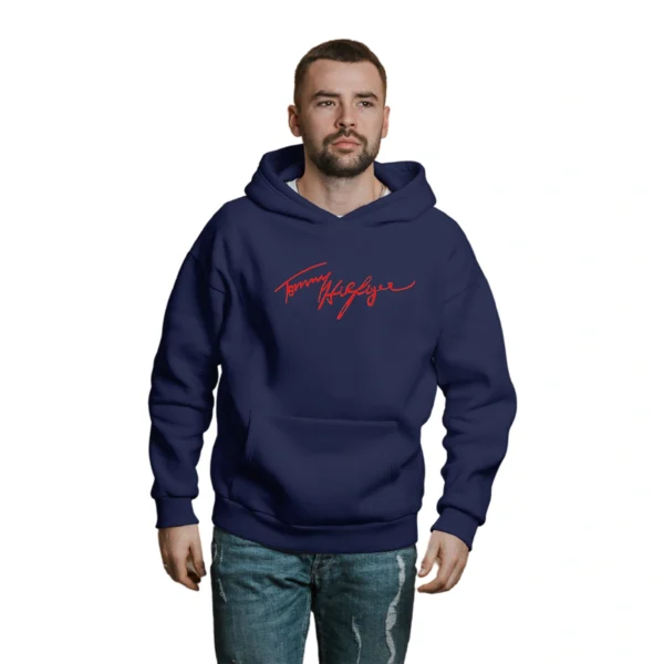 Blusa Moletom Tommy Hilfiger Com Capuz Premium - Imagem 11