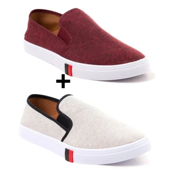 Kit 2 Tênis Iate Slip On - Imagem 3