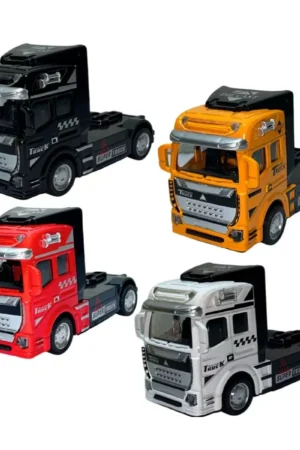 Miniatura Caminhão Carreta Carroceria de Ferro Fricção