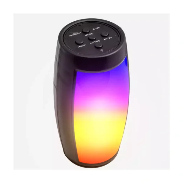 Caixinha De Som Amplificada Bluetooth LED RGB Cartão SD Radio Fm USB - Imagem 3