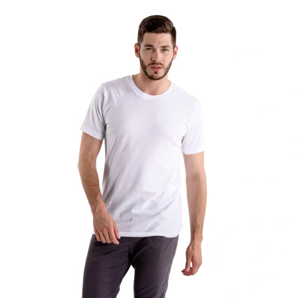 Kit 5 Camisas Masculina Lisa Algodão Premium - Imagem 12