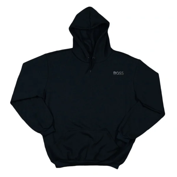Blusa Moletom Hugo Boss Logo Com Capuz Premium - Imagem 9