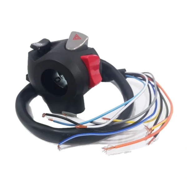 Interruptor Punho de Partida Titan Fan Start 150 160 Com Pisca Alerta - Imagem 5