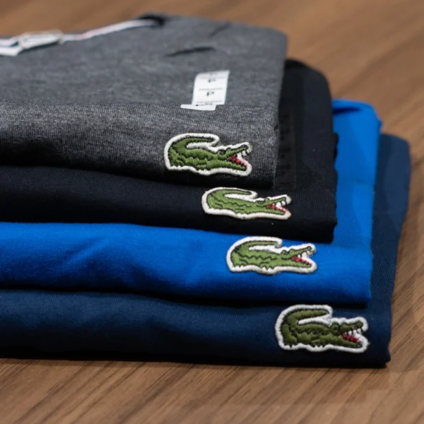 Camiseta Lacoste Básica Peruana - Imagem 6