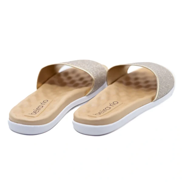 Sandália Feminina Slide Flat Beira Rio - Imagem 11