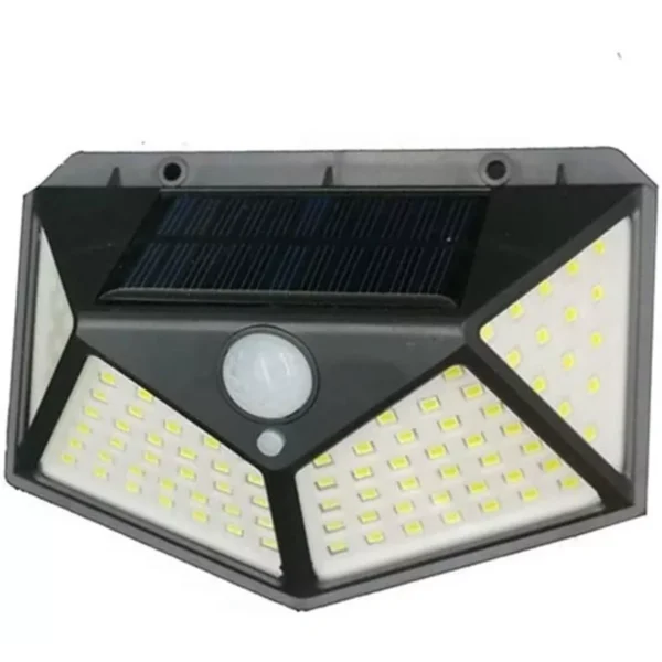 Luminária Solar com 100 Led com Sensor de Presença - Imagem 2